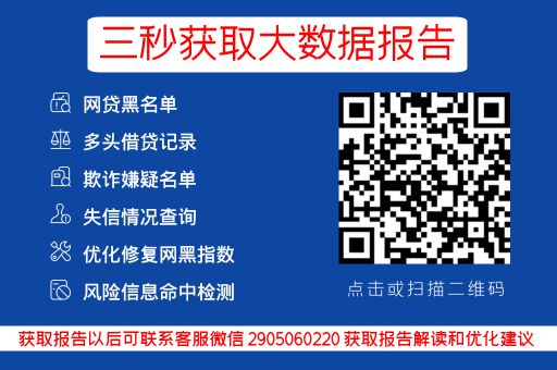小七信查-网贷征信检测平台_蓝冰数据_第3张